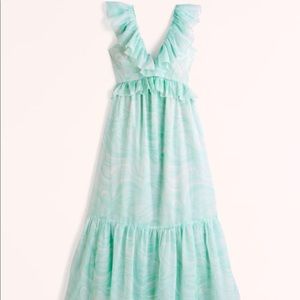 Elegant Mint Green Maxi Dress